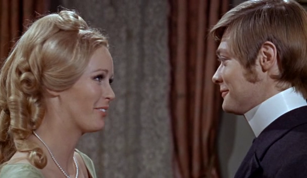 Simon Ward and Veronica Carlson Frankenstein Must Be Destroyed