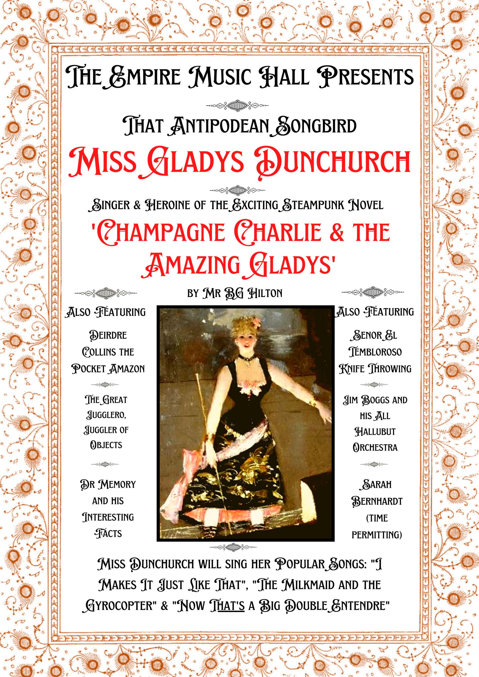 Charlie and Gladys Posters – B.G. Hilton – Author